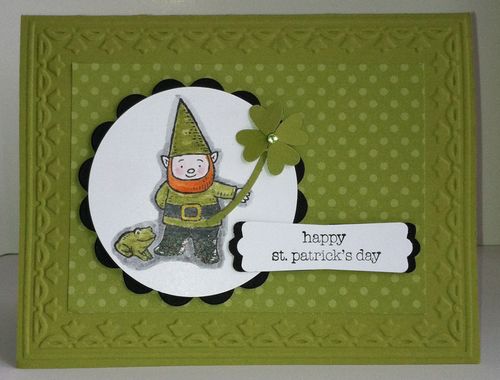 Stampin' Up! Gnome Sweet Gnome St. Patrick's Day